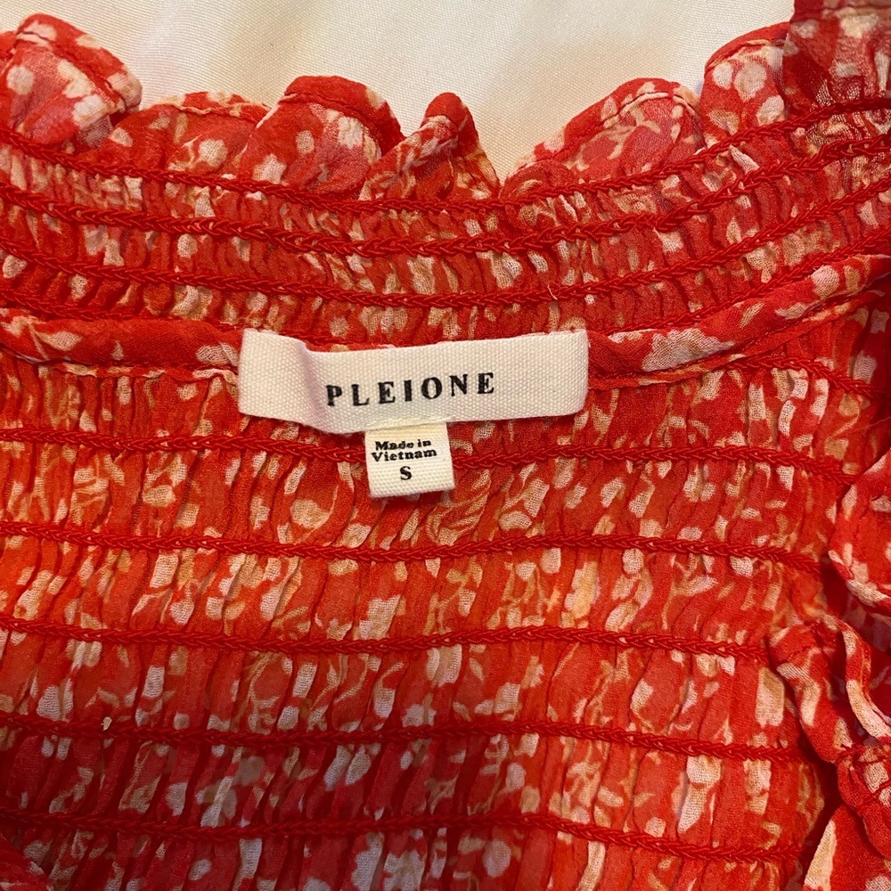 Pleione Vibrant Red Women's Intimate Top